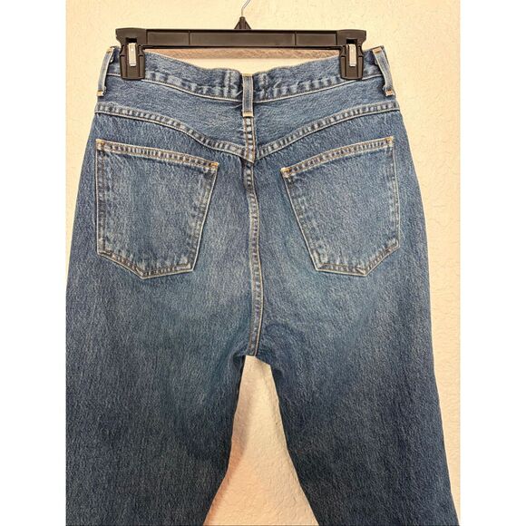 AGoldE Pinch Waist High Rise Kick Flare Jeans in Placebo Size 28 - Picture 10 of 12